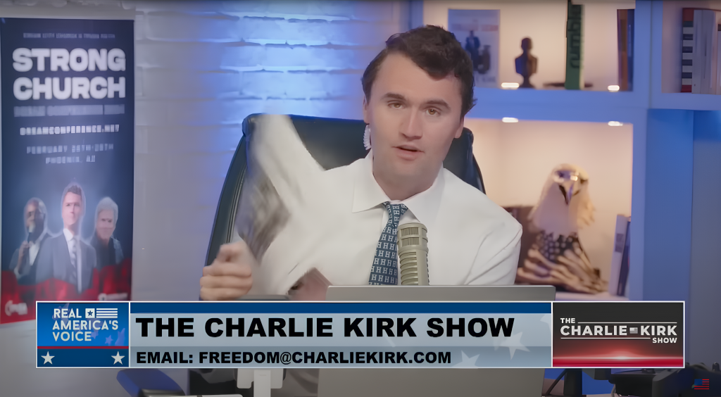 Charlie Kirk YouTube/Screenshot